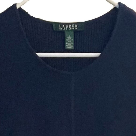 Lauren Ralph Lauren Sleeveless Blue Dress Size Large EUC - Picture 2 of 5